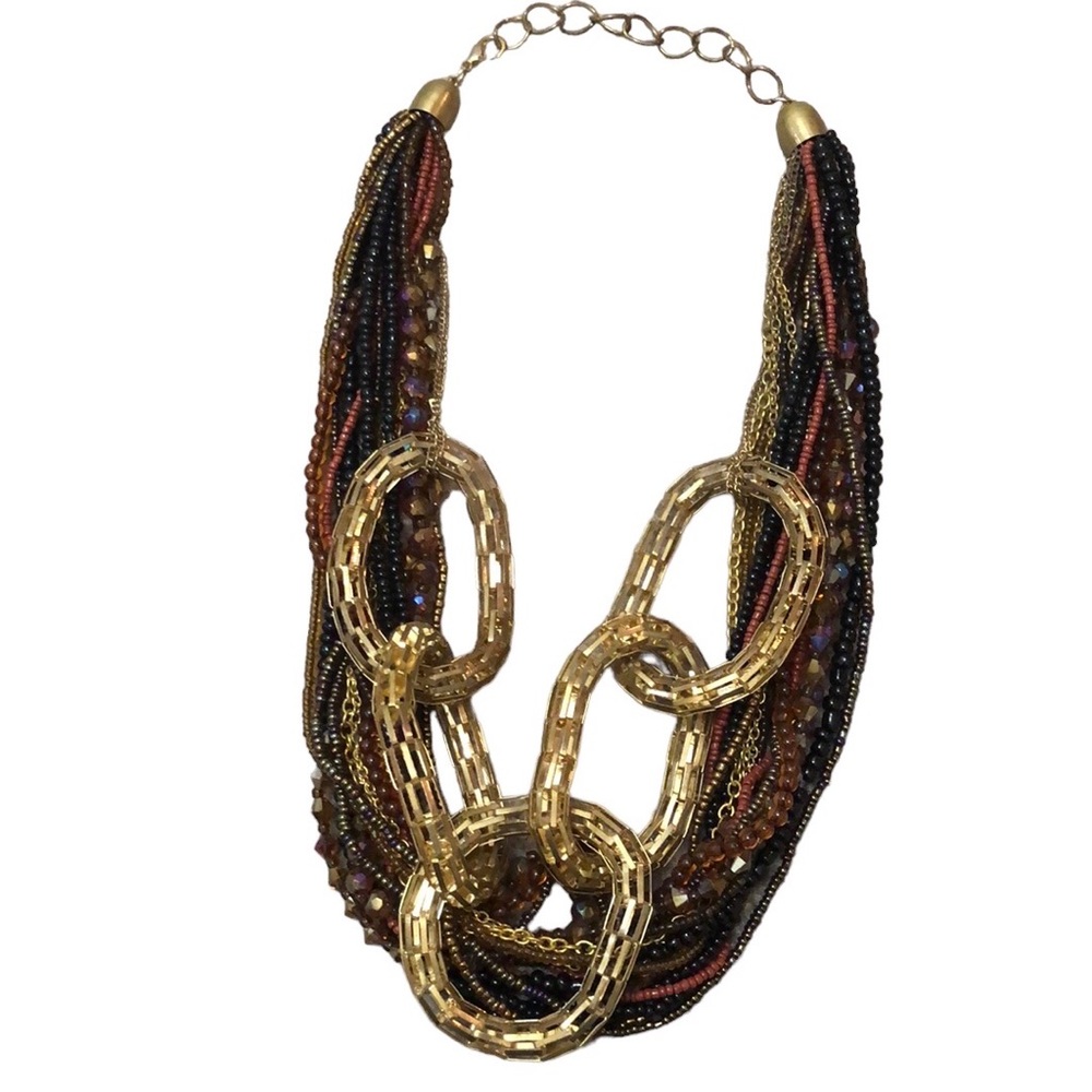 Beaded Maximalist Necklace